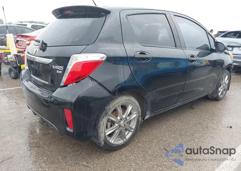 2013 Toyota Yaris Se from USA, damaged, VIN JTDKTUD33DD563067